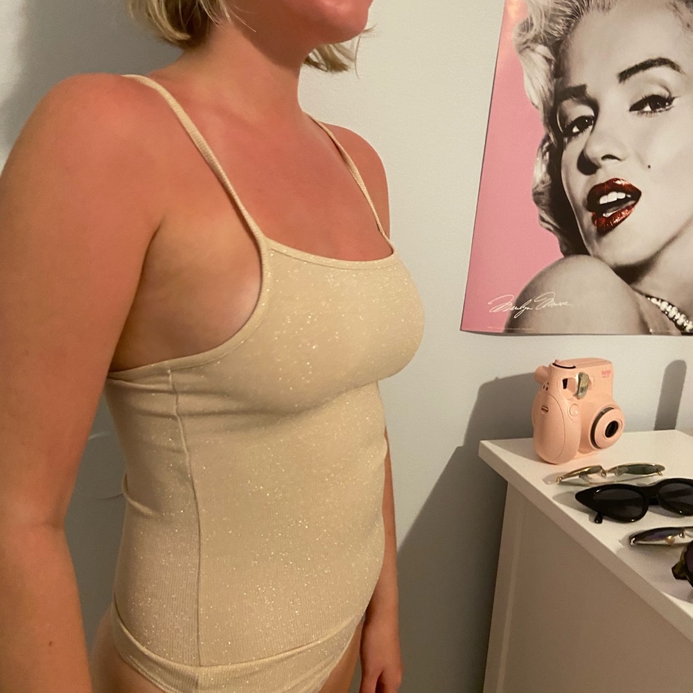 Super cute sparkly bodysuit